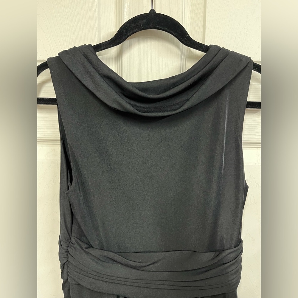 NEW Ann Taylor Draped Cowl Neck Midi Dress NWT - Picture 6 of 10